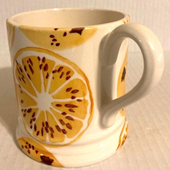 EMMA BRIDGEWATER Marmalade Half Pint Mug Coffee Tea Made in England 12 oz - Picture 2 of 8